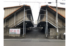 西本町駐車場の外観