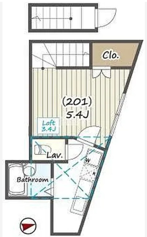 テラスハウス西国立のイメージ