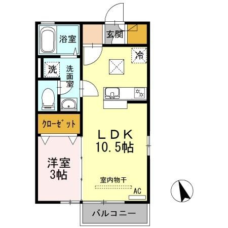 リビングタウン伏石II　Ａ棟のイメージ