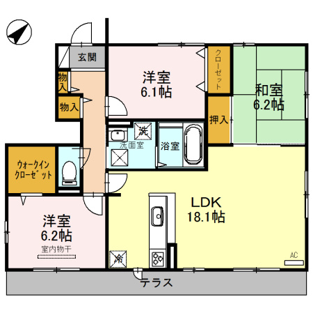 間取り：227102497993