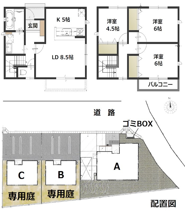 間取り：233026123450