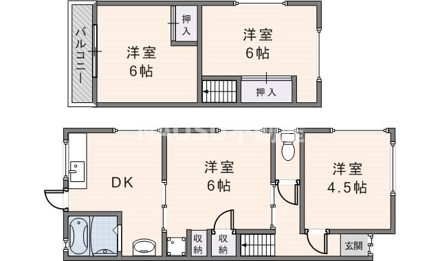 間取り：227101429268