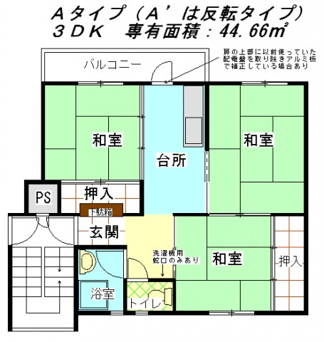 公社賃貸SMALIO 下田部のイメージ