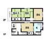南永井町戸建の間取り