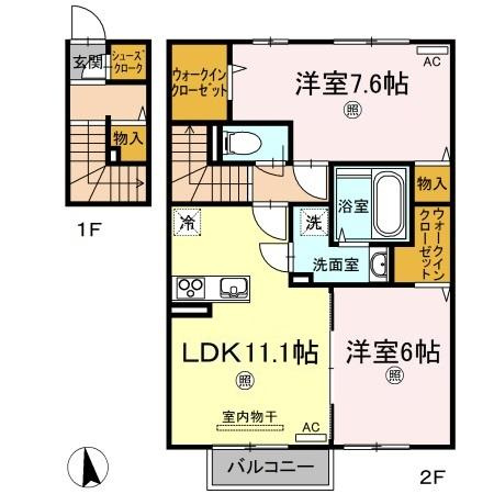 高松市亀田南町 2階建 築6年のイメージ