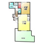 Comodo Residencia八尾南の間取り
