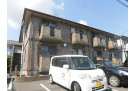 鹿児島市桜ヶ丘のアパートの外観