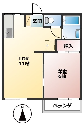 大垣市若森町3丁目&nbsp;2階建&nbsp;築43年のイメージ