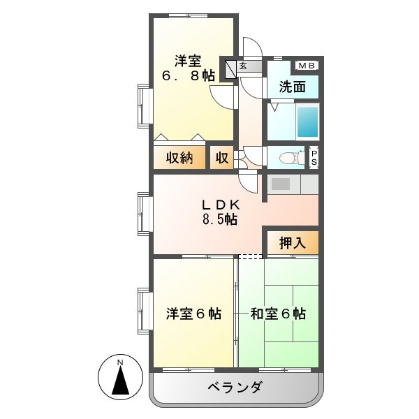 ア・ドリーム北仙房のイメージ