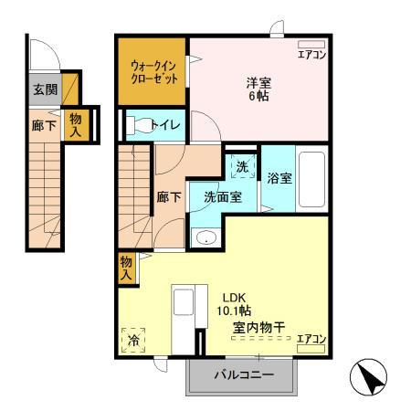 【チェスナットの間取り】