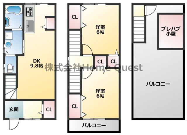 間取り：227101574176