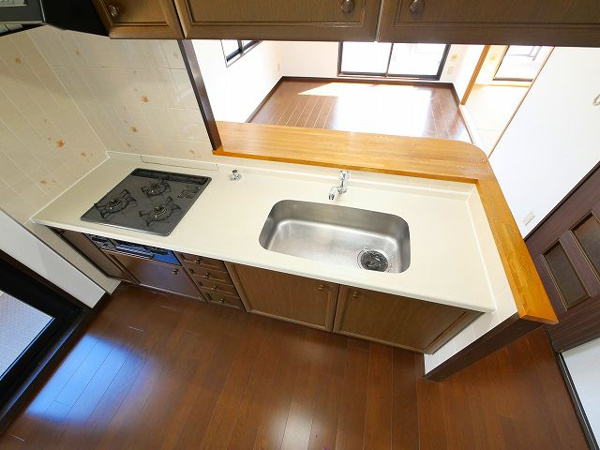 グリーンコーポ東生駒のキッチン