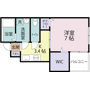 ａｔ．ｓｏｕｔｈ（エイティ・サウス） キャッシュバック対象物件 の間取り