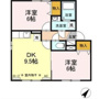 サニーライフ　B棟の間取り