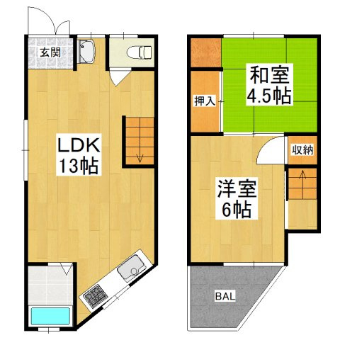 間取り：227104571539