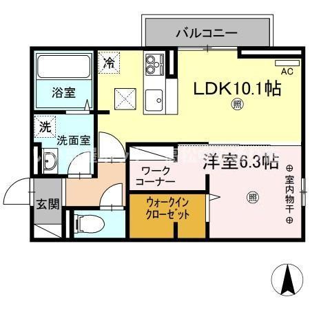 ナーブ屋島　B棟のイメージ
