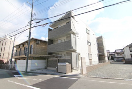 尼崎市稲葉元町のアパートの外観