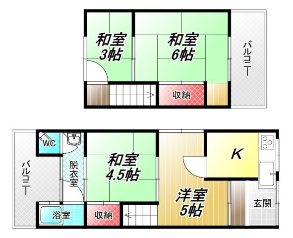 間取り：227090759287
