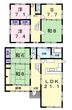 間取り：227103454127