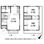 テラスＪⅡの間取り
