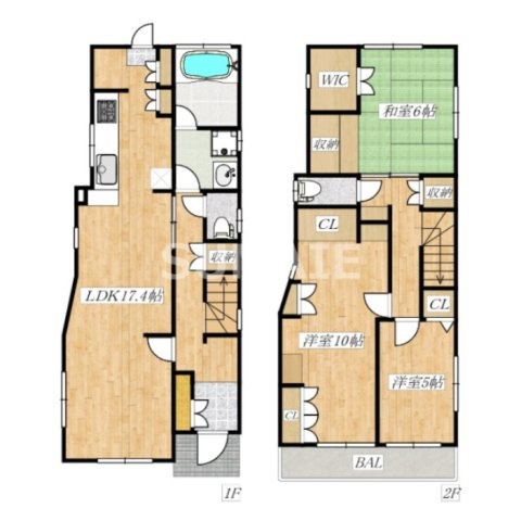 間取り：213143337111