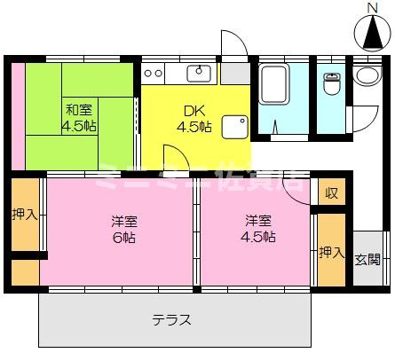 間取り：241006257628