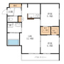 Ｇｒａｃｅ　ｃｏｕｒｔ東棟の間取り