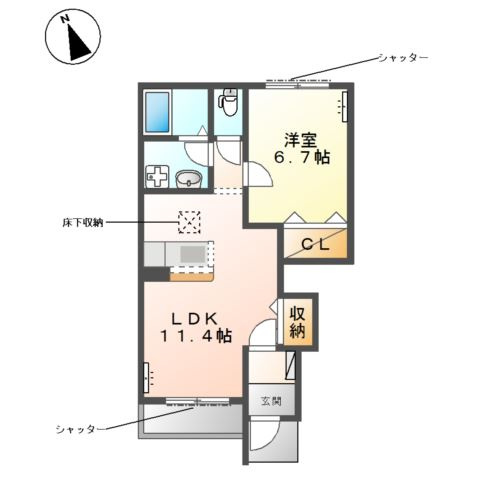 間取り：211060892380