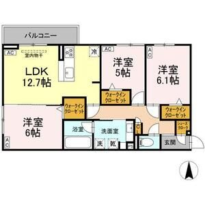 間取り：223039279796