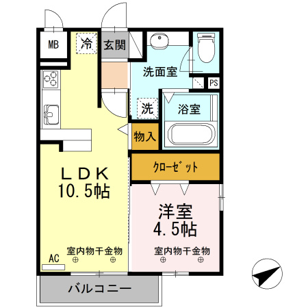 間取り：224007646064
