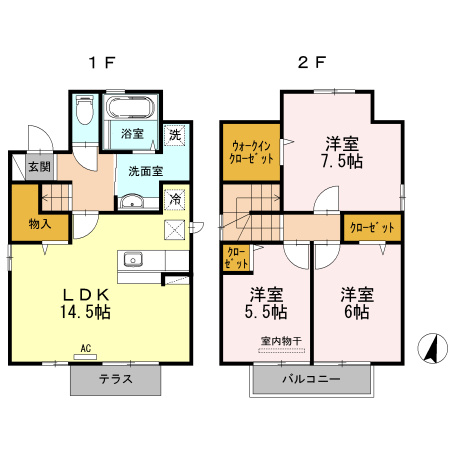 間取り：233025403660
