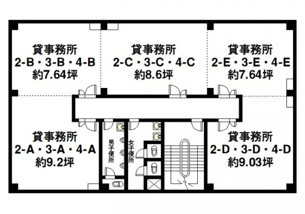 【千曲ビルの間取り】