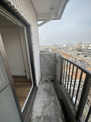 アクシス東加古川のバルコニー