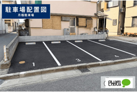 東藤江駐車場の外観