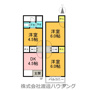 東淀川区上新庄3丁目テラスハウスの間取り