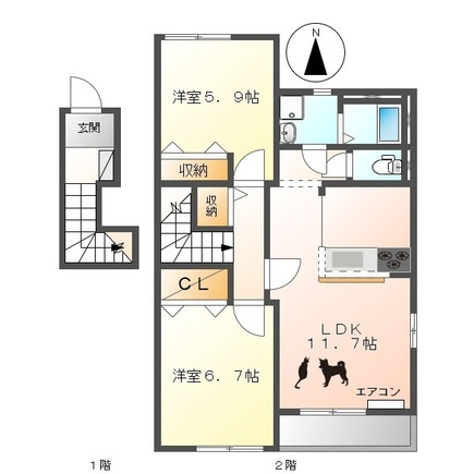 間取り：223039660736