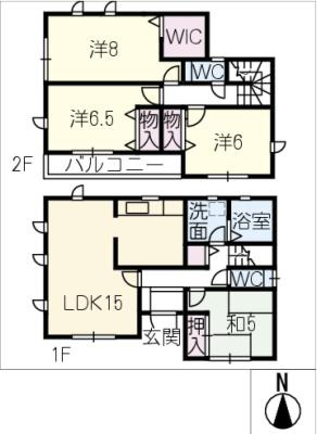 間取り：223039377593