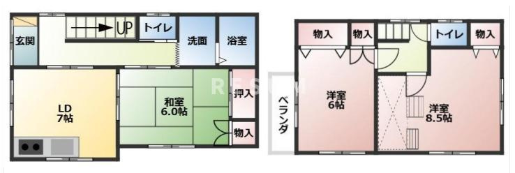 間取り：212055176532