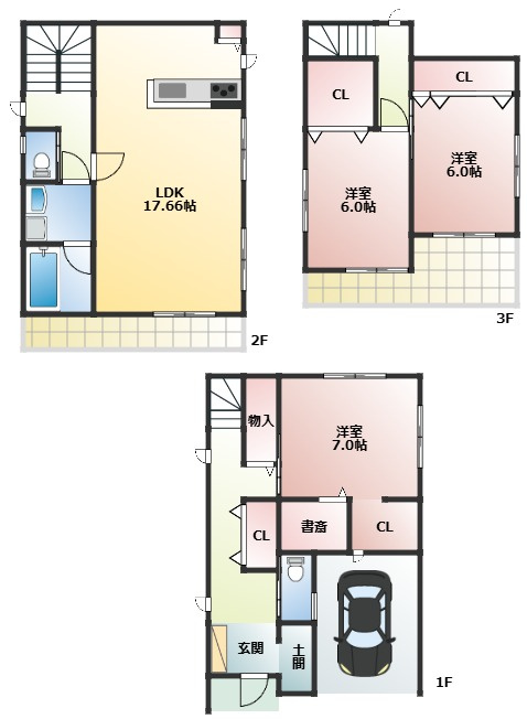 間取り：227103602374