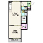 BAAN NISHIIKEの間取り