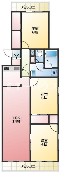 間取り：212058611203