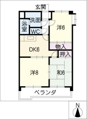 間取り：223038579174