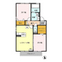 Ｖｉｌｌａ・Ｒｙｕｔａｋｕ Ⅱ　Ａの間取り