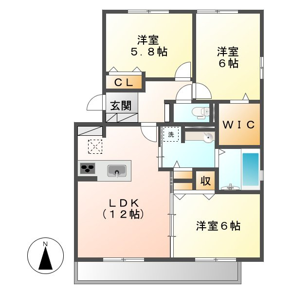 倉敷市広江2丁目&nbsp;3階建&nbsp;築13年のイメージ