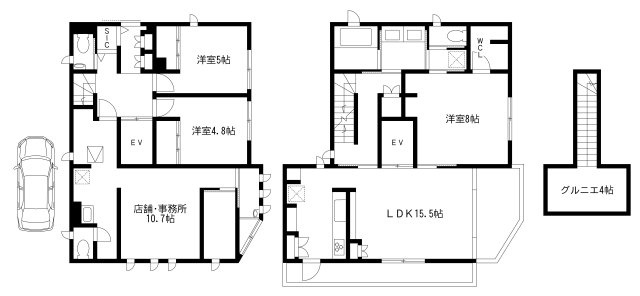 練馬区南大泉1丁目&nbsp;2階建&nbsp;築5年のイメージ