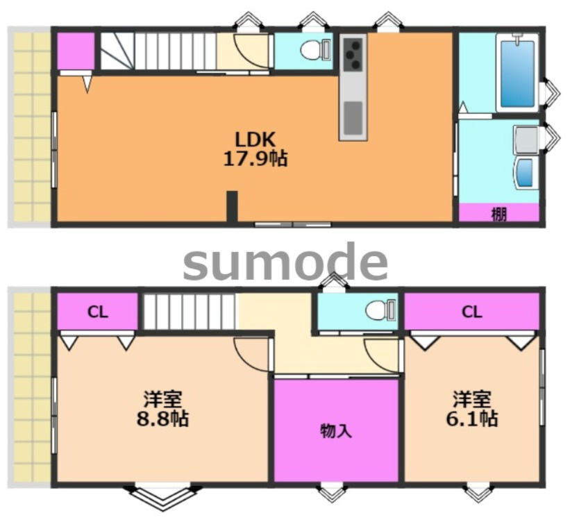 間取り：227103636437