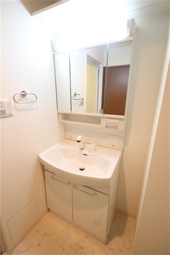 【ティーズガーデンの洗面所】