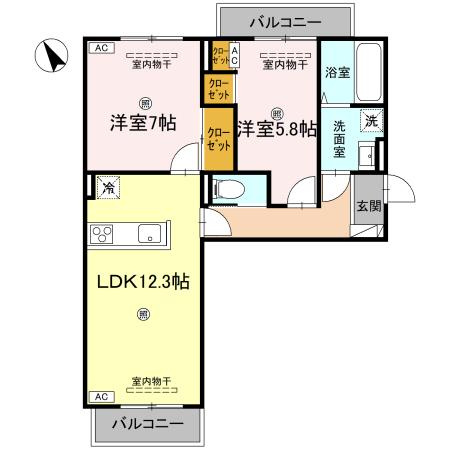 J.リヴェール高松西宝町 A棟のイメージ