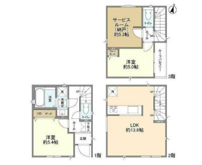 間取り：214078664156