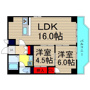 サンライズ難波の間取り